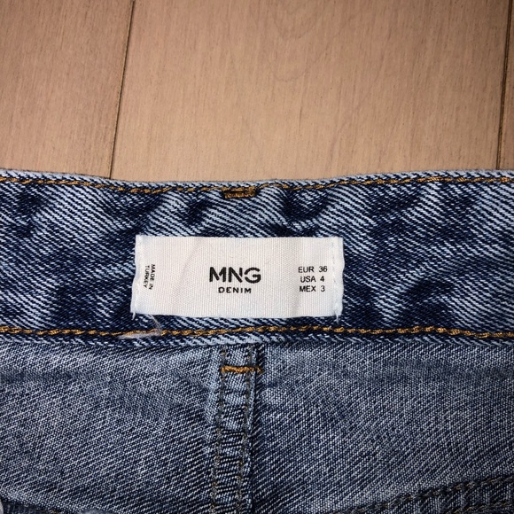 MNG embroid straight jeans - Picture 6 of 6